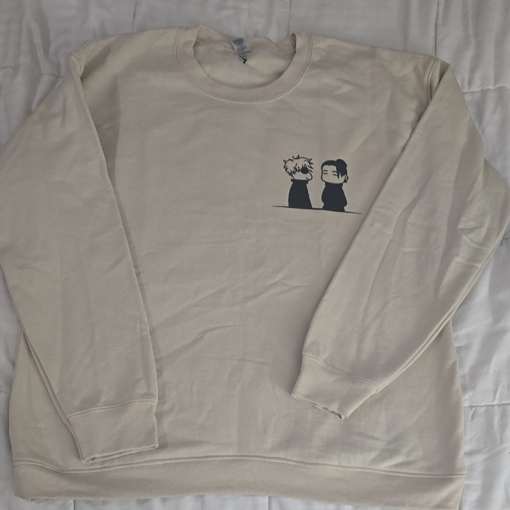 Cream Graphic Men’s Sweater